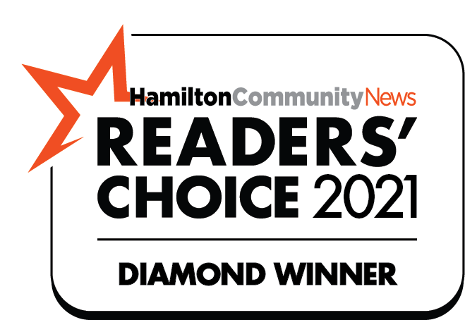 Hamilton Community News Readers Choice Diamond Winner 2021